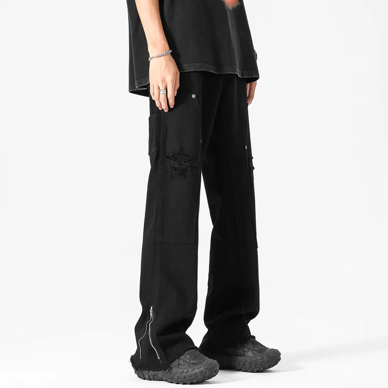 SIMPLE RIMLESS/SRME Jeans Unisex-2