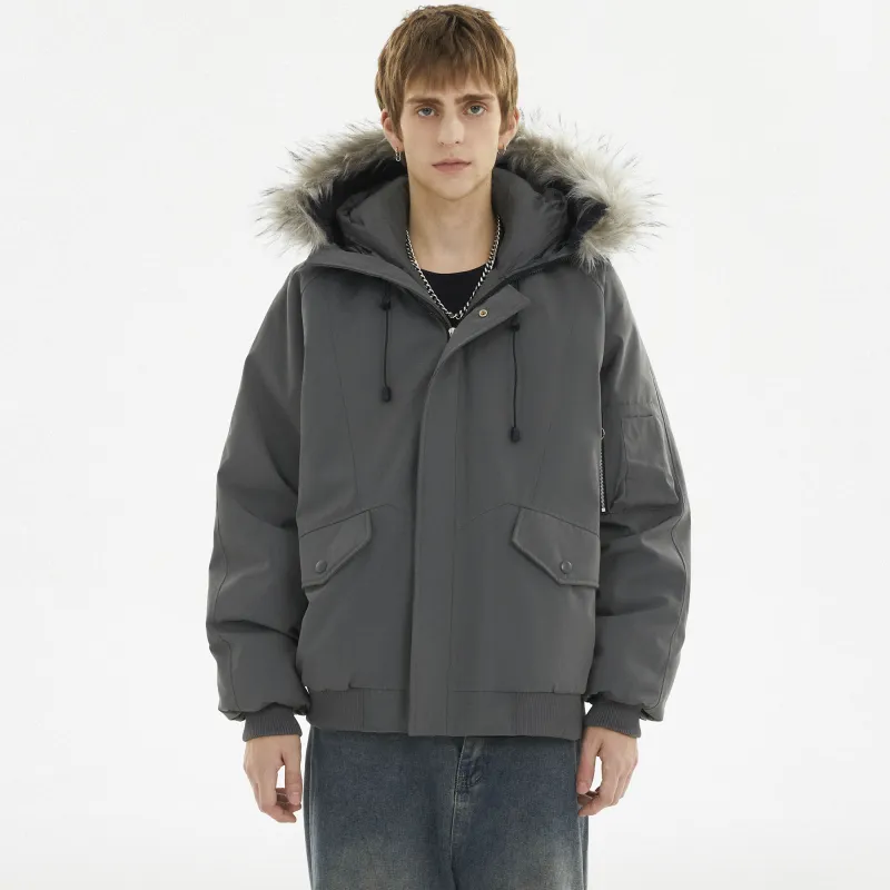SIMPLE RIMLESS/SRME Parka Coats Unisex-8
