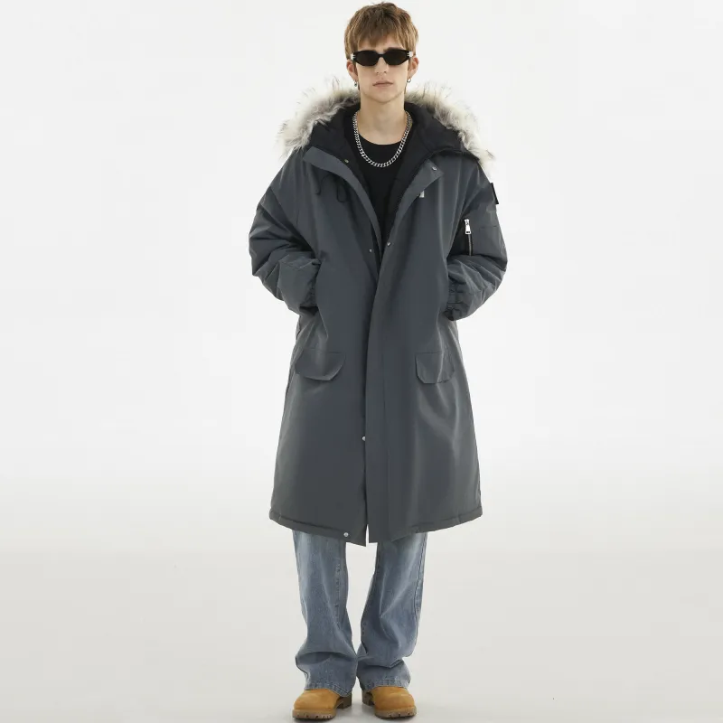 SIMPLE RIMLESS/SRME Puffer Jacket Unisex-11