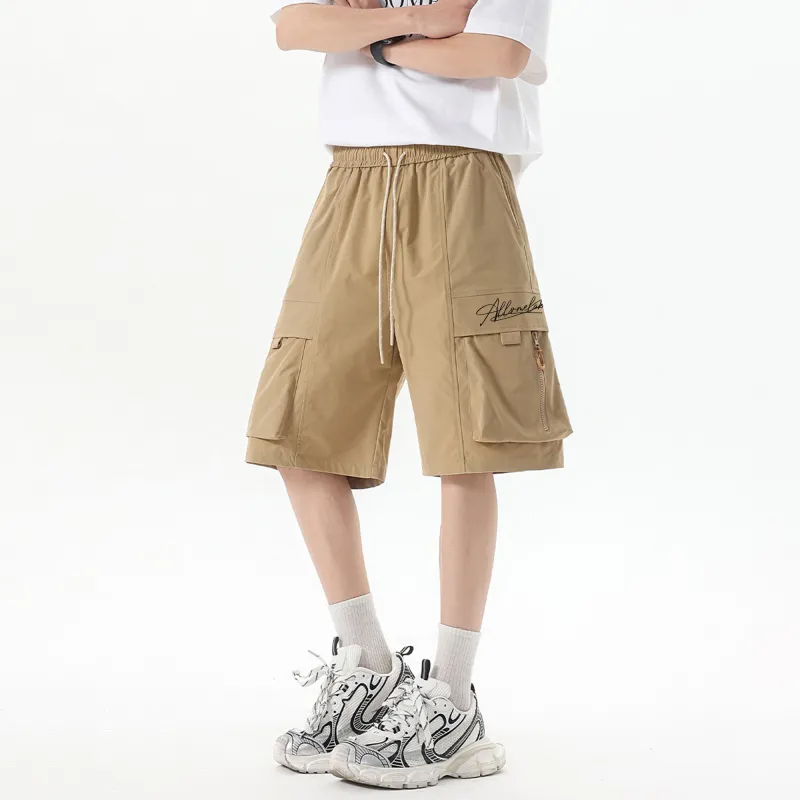 SIMPLE RIMLESS/SRME Casual Shorts Unisex-12