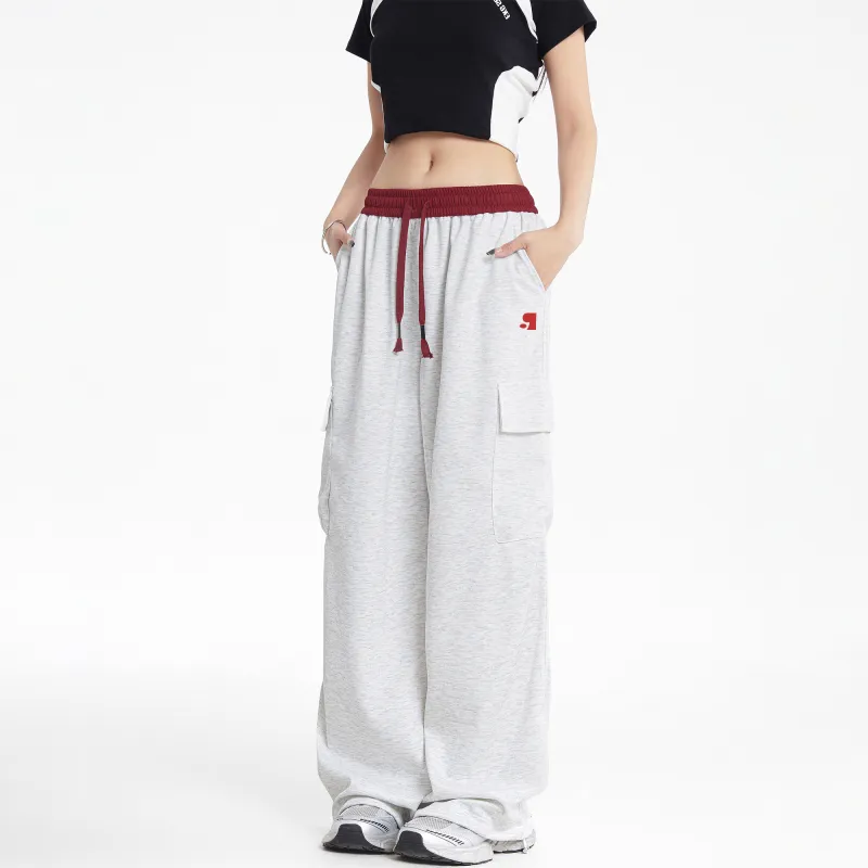 SIMPLE RIMLESS/SRME Casual Pants Unisex Black-8