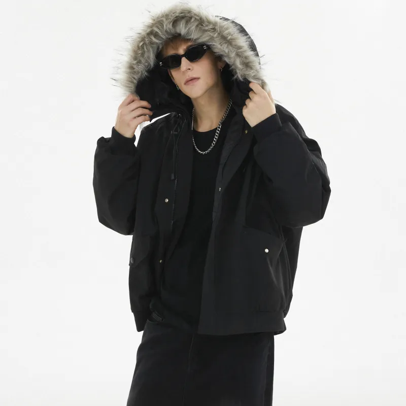 SIMPLE RIMLESS/SRME Parka Coats Unisex-4