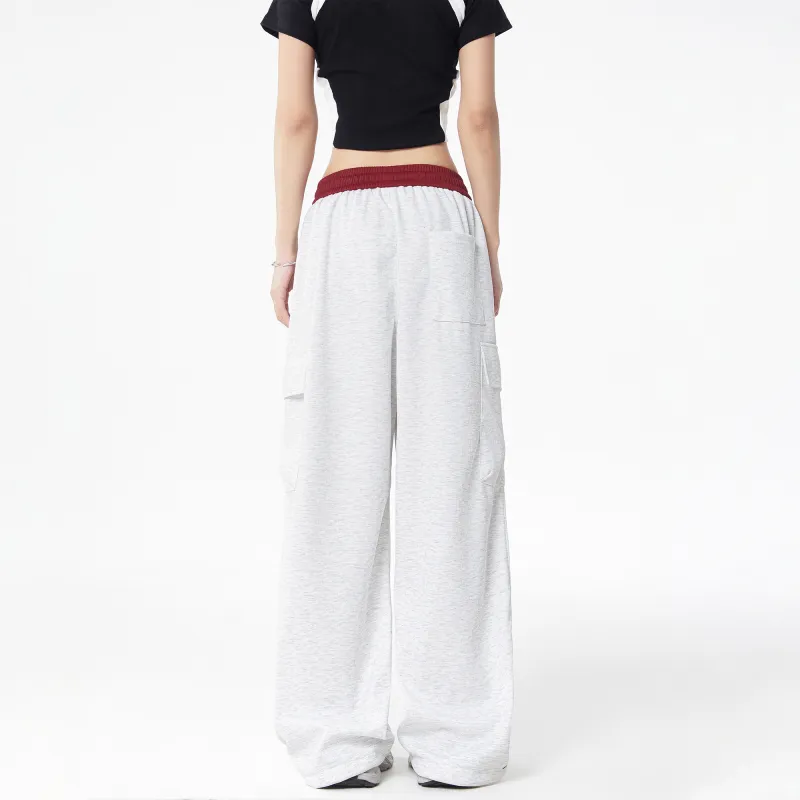 SIMPLE RIMLESS/SRME Casual Pants Unisex Black-9