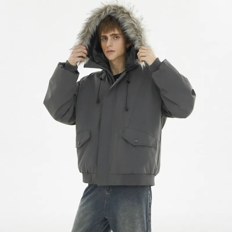 SIMPLE RIMLESS/SRME Parka Coats Unisex-10