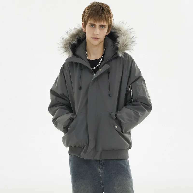 SIMPLE RIMLESS/SRME Parka Coats Unisex-9