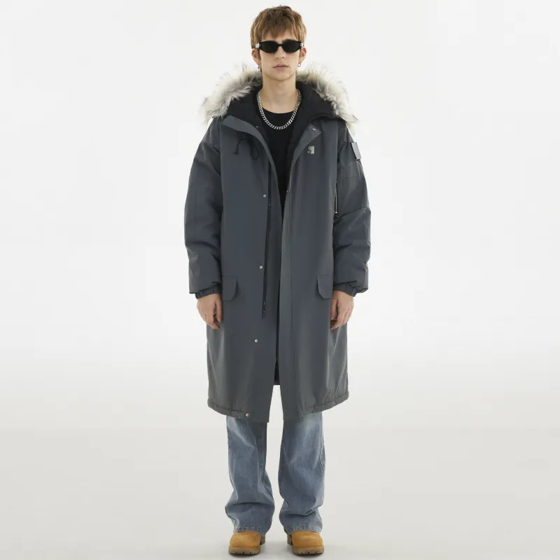 SIMPLE RIMLESS/SRME Puffer Jacket Unisex-12
