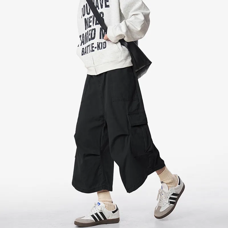 SIMPLE RIMLESS/SRME Cargo Pants Unisex-3