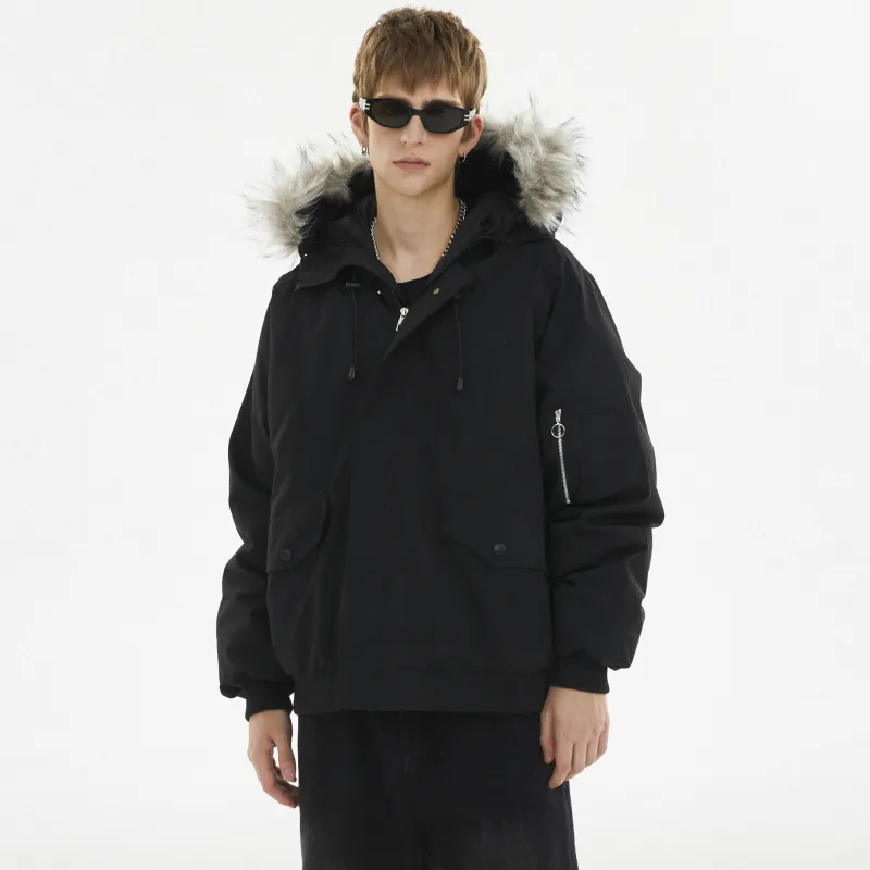 SIMPLE RIMLESS/SRME Parka Coats Unisex-3