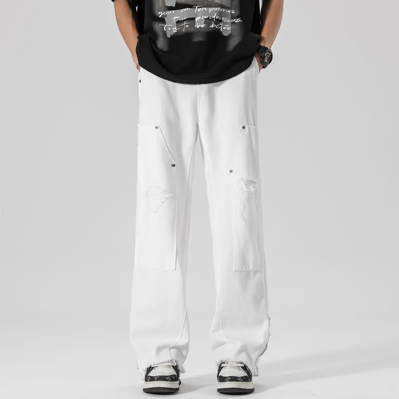 SIMPLE RIMLESS/SRME Jeans Unisex-9