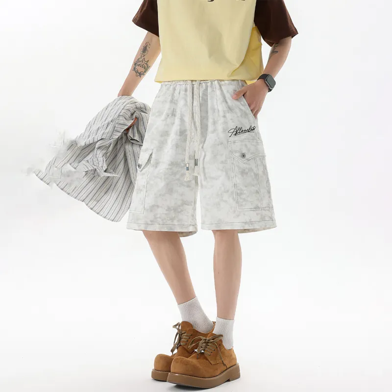 SIMPLE RIMLESS/SRME Casual Shorts Unisex-9