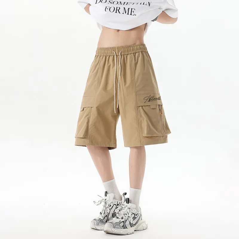 SIMPLE RIMLESS/SRME Casual Shorts Unisex-13
