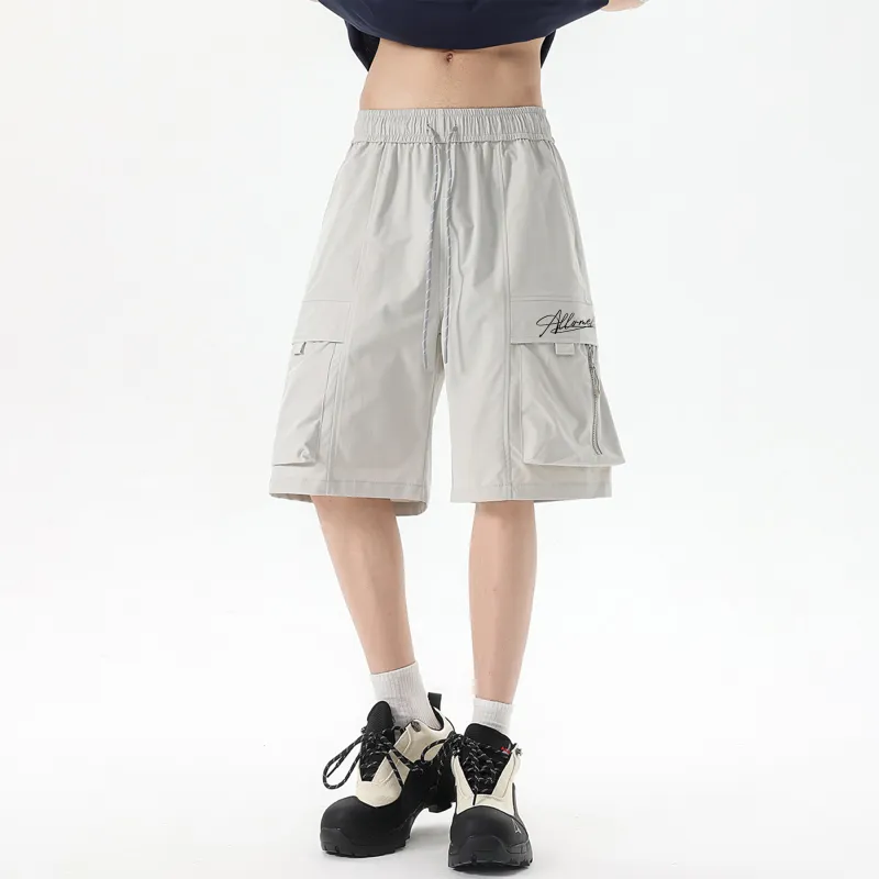 SIMPLE RIMLESS/SRME Casual Shorts Unisex-9