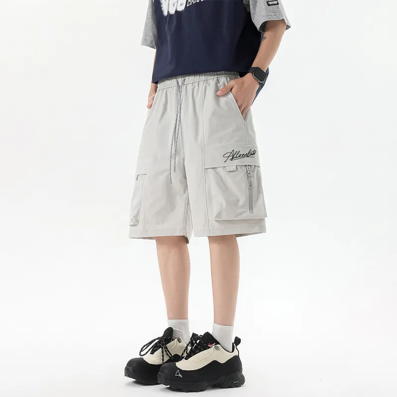 SIMPLE RIMLESS/SRME Casual Shorts Unisex-8