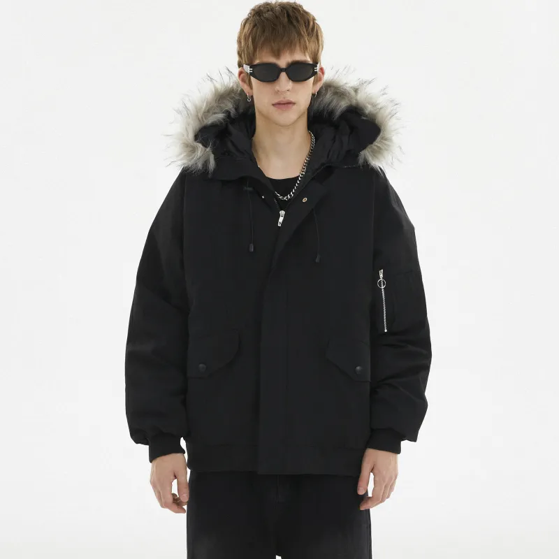 SIMPLE RIMLESS/SRME Parka Coats Unisex-2
