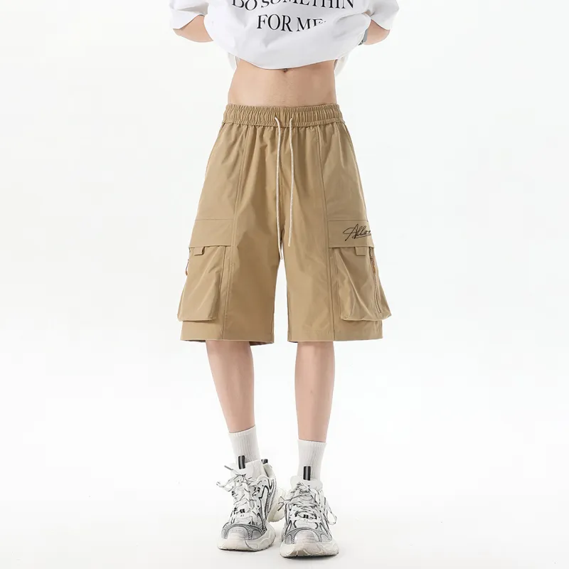 SIMPLE RIMLESS/SRME Casual Shorts Unisex-14
