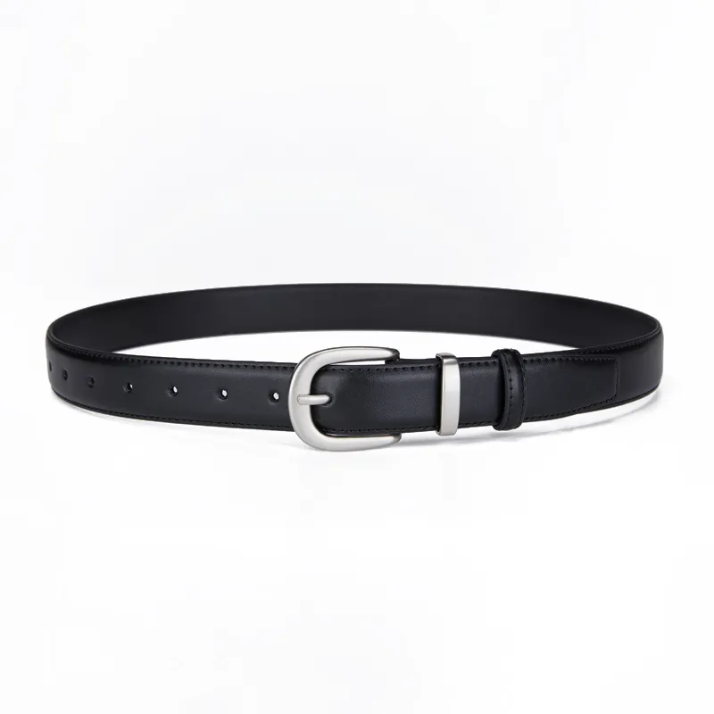 GUSKI Split Cow Leather Belts Unisex Width 3.0cm-4