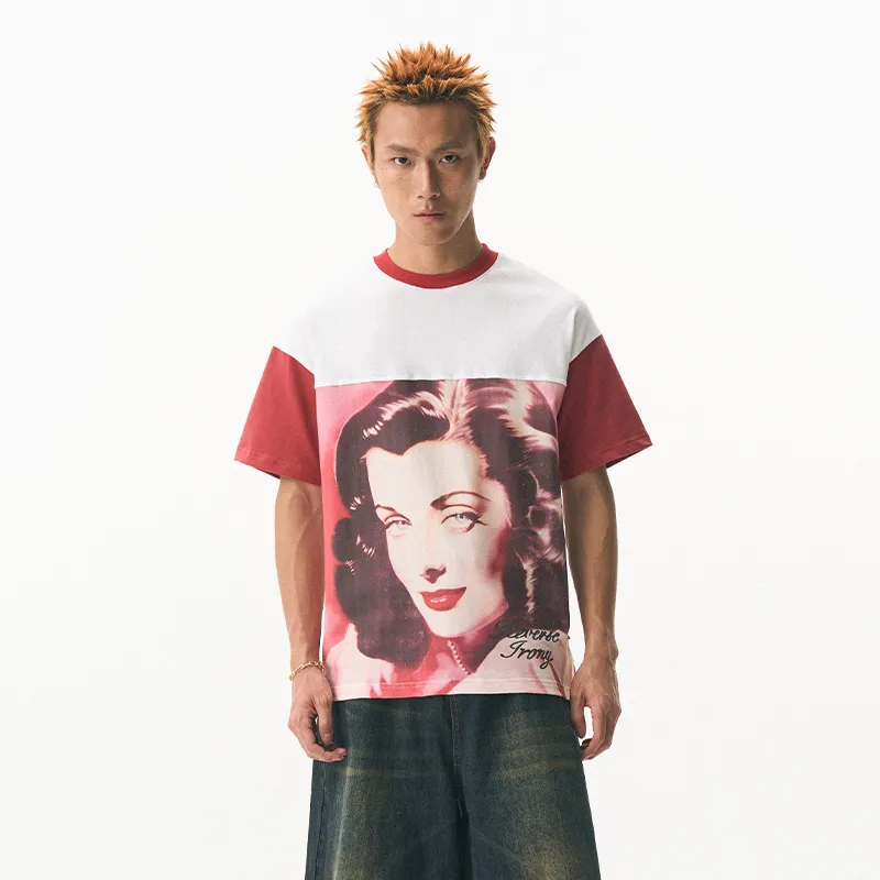 EMPTY REFERENCE x REVERSE IRONY T Shirt Unisex Red-3