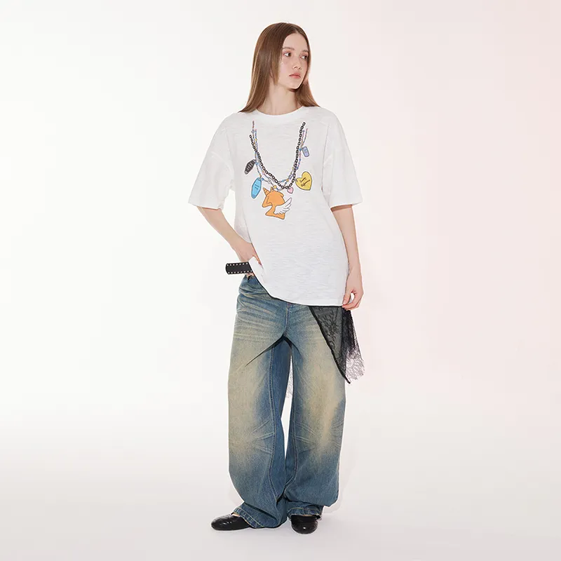 EMPTY REFERENCE T Shirts Unisex White-4