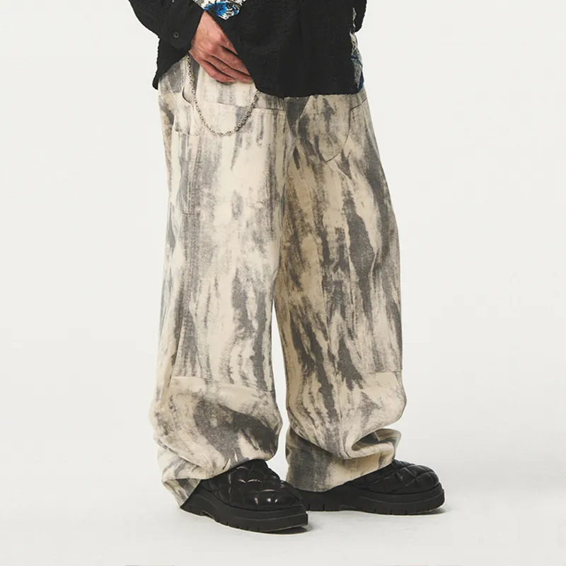 EMPTY REFERENCE Cargo Pants Unisex White-2