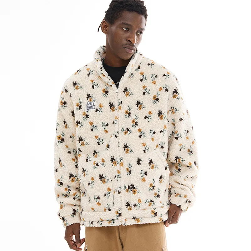 EMPTY REFERENCE Jackets Coats Unisex Apricot-3