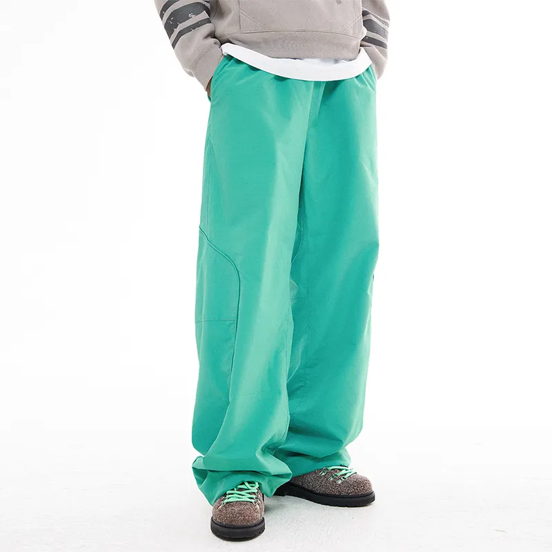 EMPTY REFERENCE Casual Pants Unisex Green-4