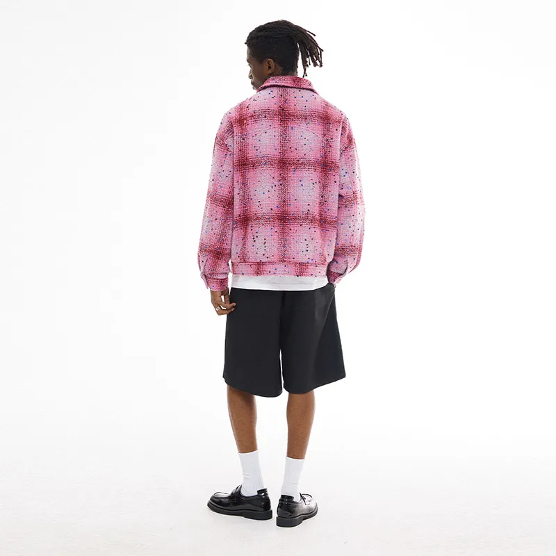 EMPTY REFERENCE Jackets Coats Unisex Pink-5