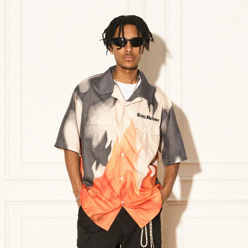 EMPTY REFERENCE Shirt Unisex Beige-2