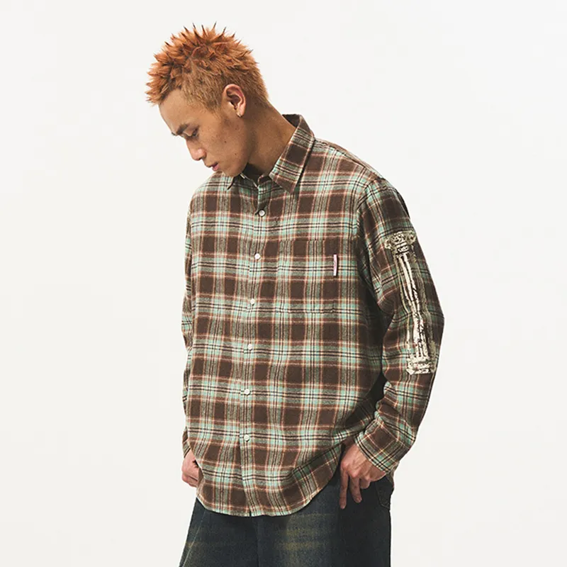 EMPTY REFERENCE Shirt Unisex Brown-3