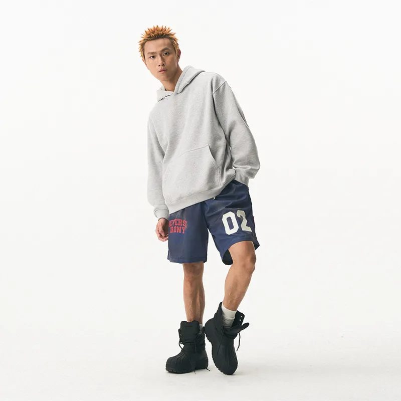 EMPTY REFERENCE x REVERSE IRONY Casual Shorts Unisex Blue-3