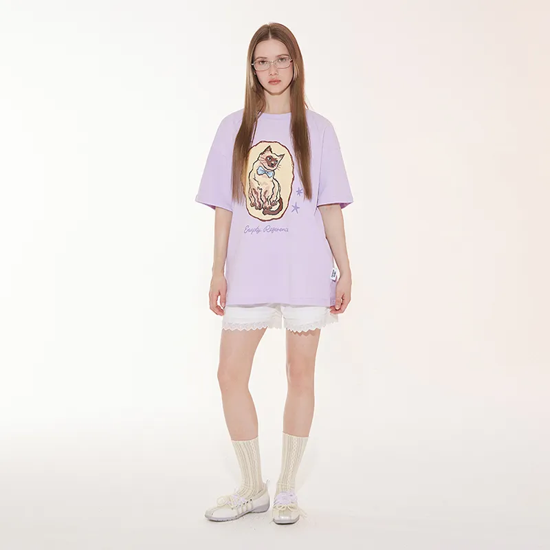 EMPTY REFERENCE T Shirts Unisex Purple-3