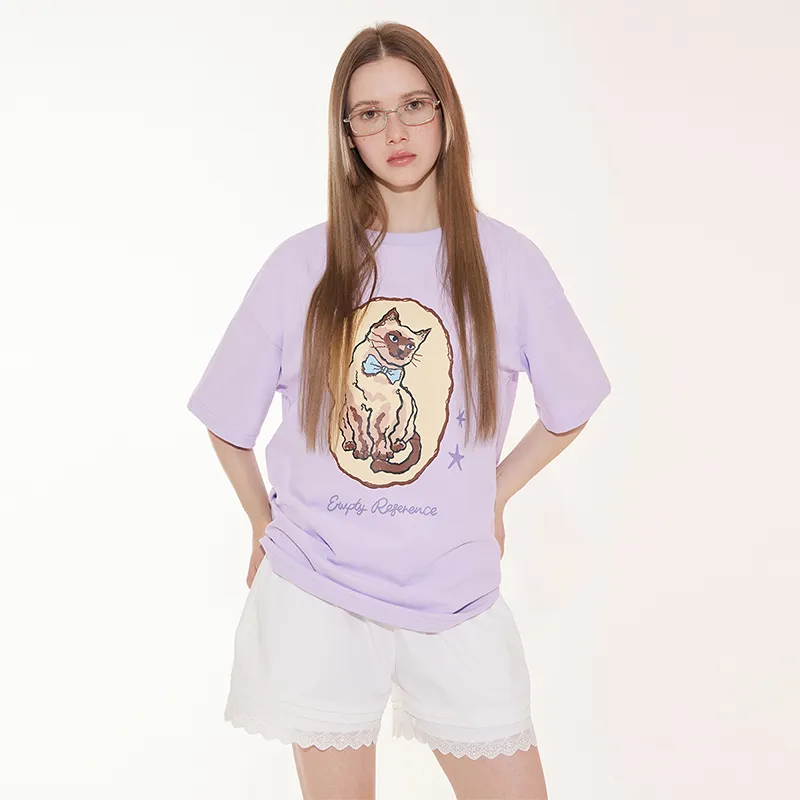 EMPTY REFERENCE T Shirts Unisex Purple-4