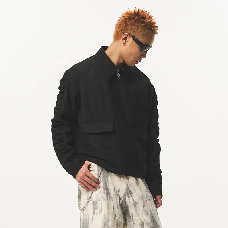 EMPTY REFERENCE Jackets Coats Unisex Black-5