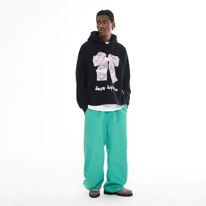 EMPTY REFERENCE Casual Pants Unisex Green-3