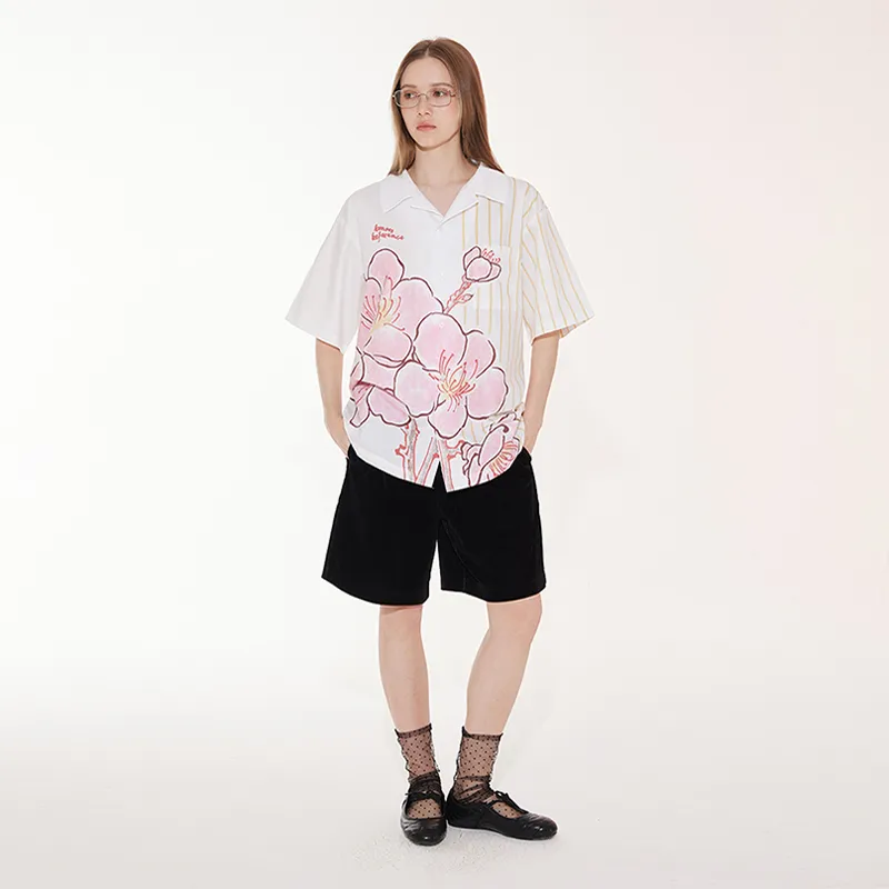 EMPTY REFERENCE Shirts Unisex Apricot-3