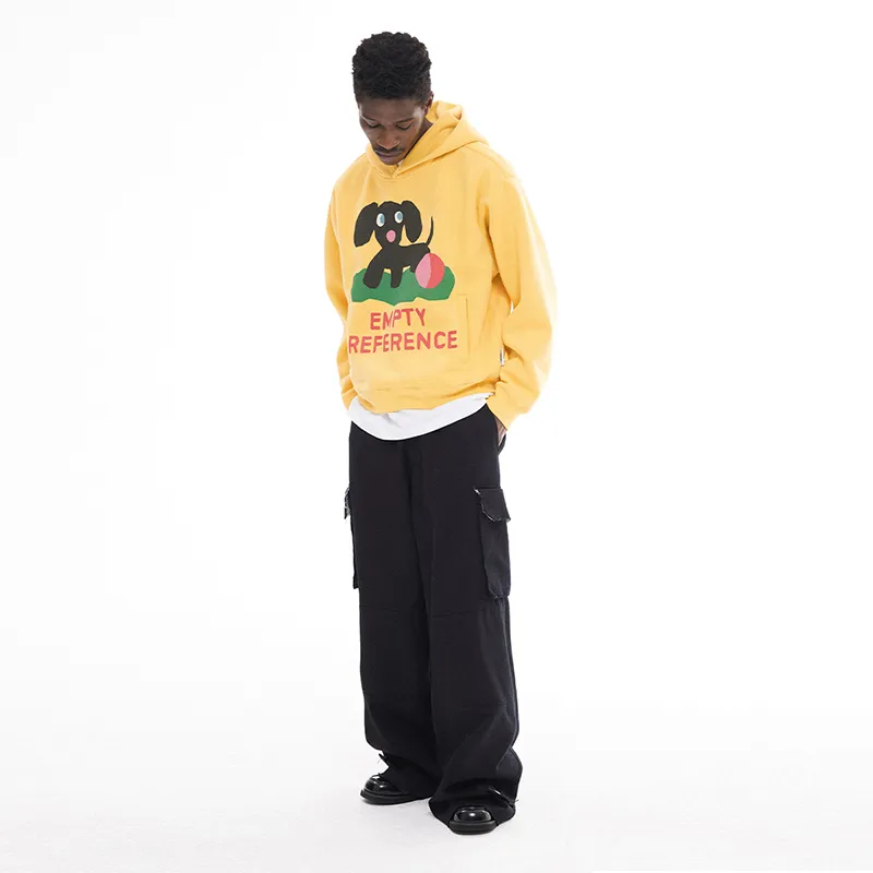 EMPTY REFERENCE Sweatshirt Unisex Yellow-5