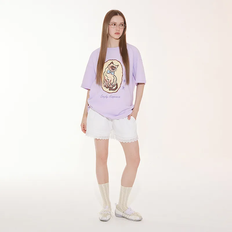EMPTY REFERENCE T Shirts Unisex Purple-5