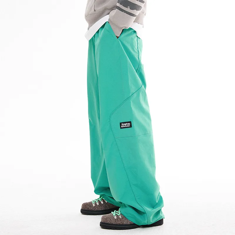 EMPTY REFERENCE Casual Pants Unisex Green-2