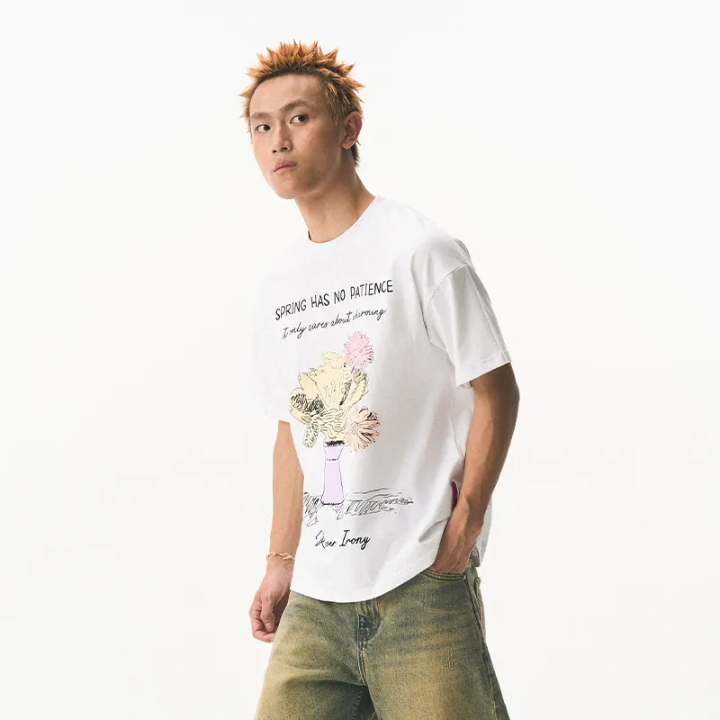 EMPTY REFERENCE x REVERSE IRONY T Shirt Unisex White-3