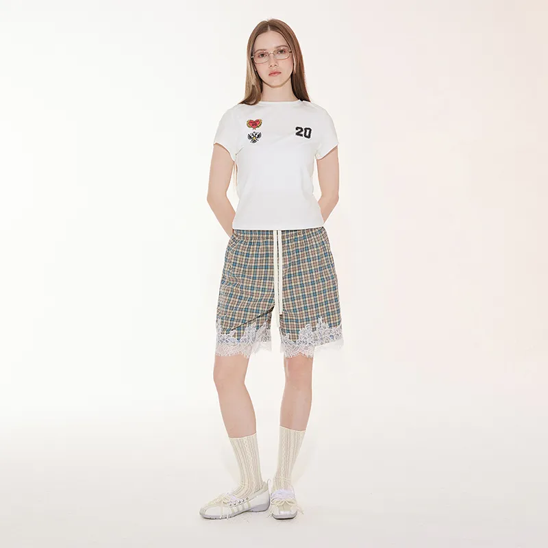 EMPTY REFERENCE Casual Shorts Unisex Blue-5