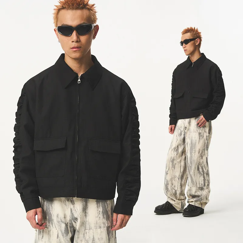 EMPTY REFERENCE Jackets Coats Unisex Black-3