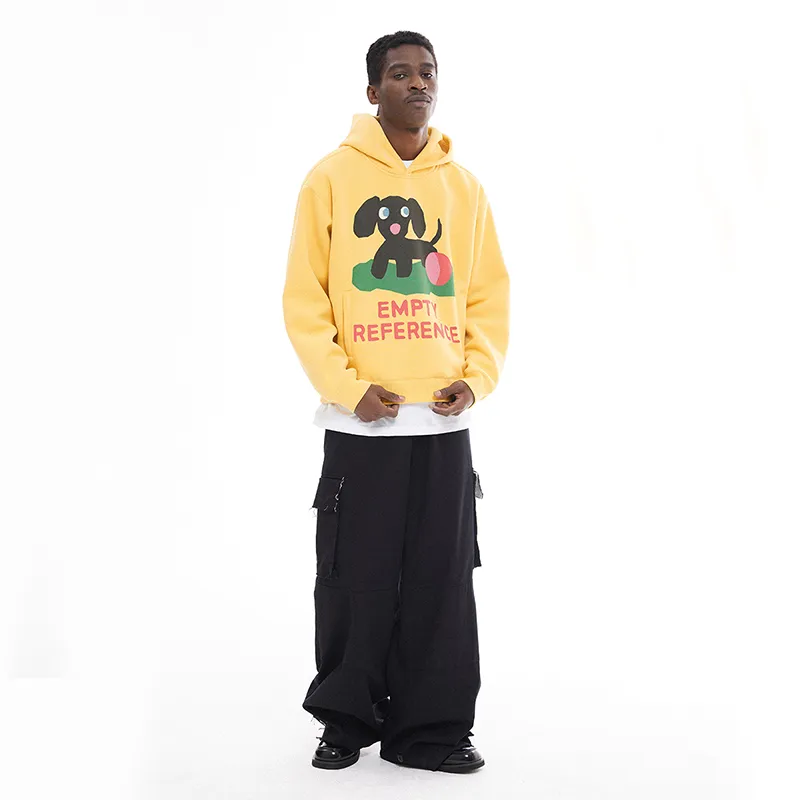 EMPTY REFERENCE Sweatshirt Unisex Yellow-4
