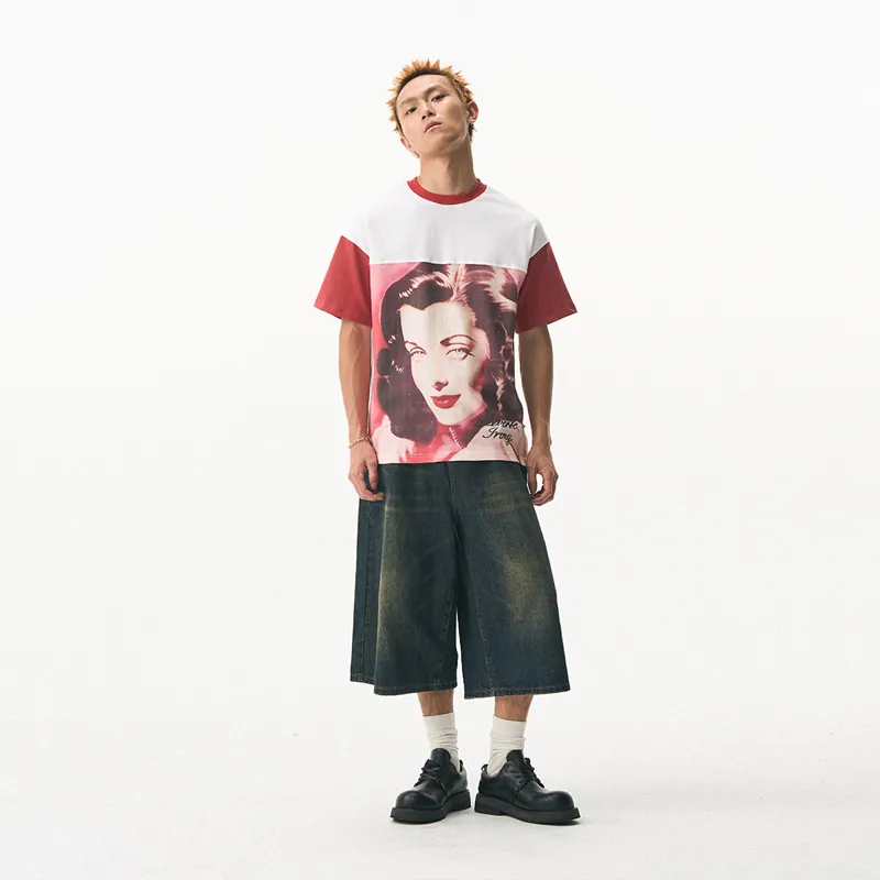 EMPTY REFERENCE x REVERSE IRONY T Shirt Unisex Red-2