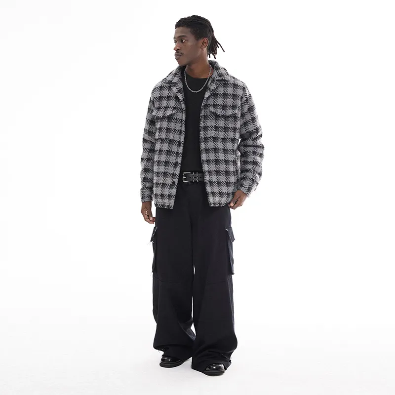 EMPTY REFERENCE Jackets Coats Unisex Gray-2