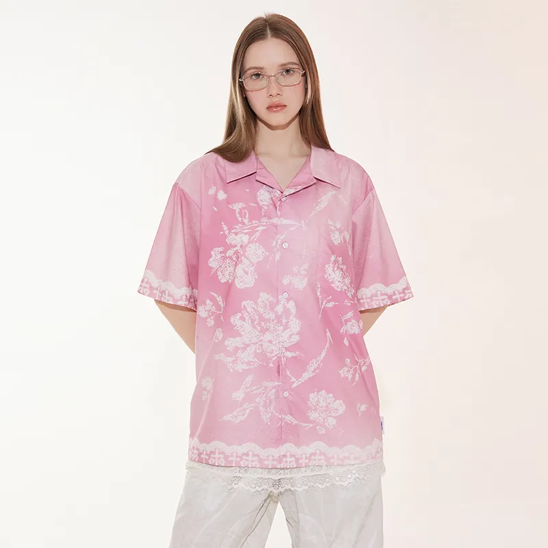 EMPTY REFERENCE Shirts Unisex Pink-5