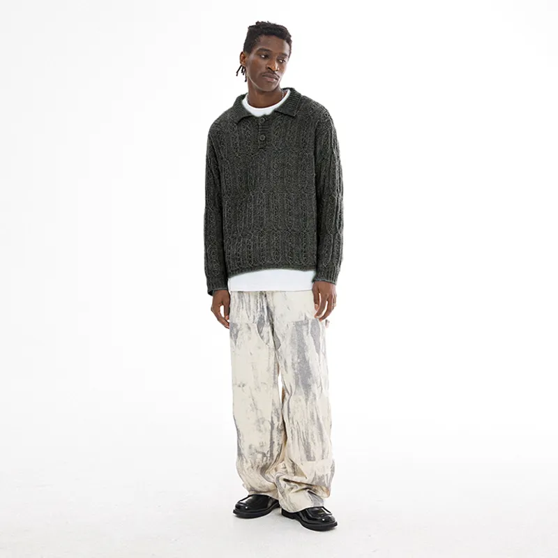 EMPTY REFERENCE Sweater Unisex Black-3