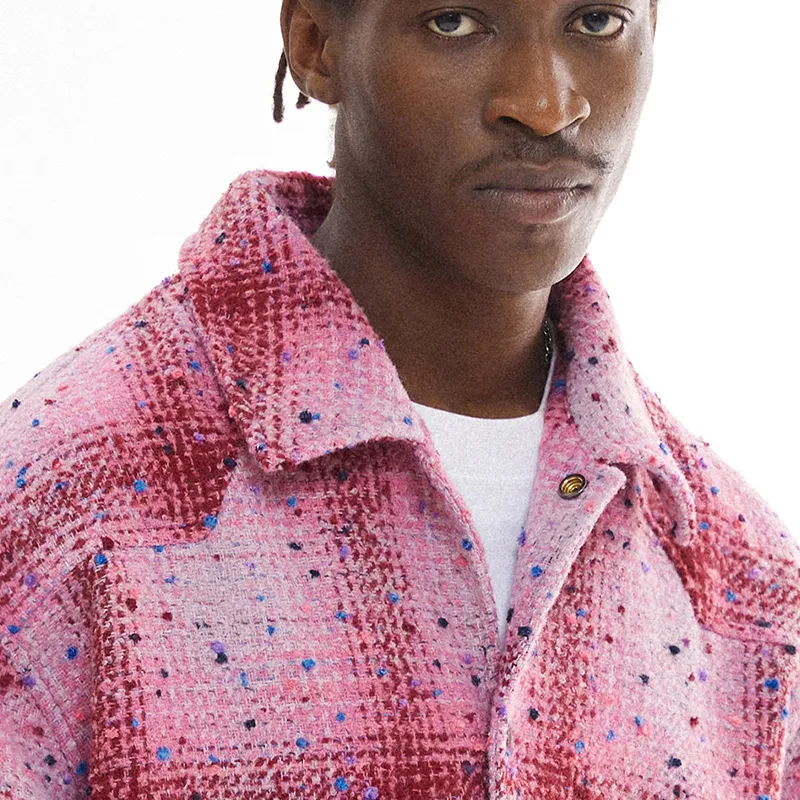 EMPTY REFERENCE Jackets Coats Unisex Pink-4