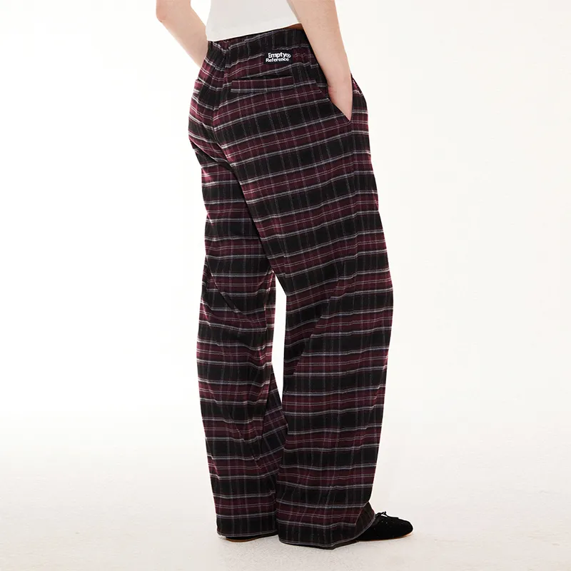 EMPTY REFERENCE Casual Pants Unisex Purple-5
