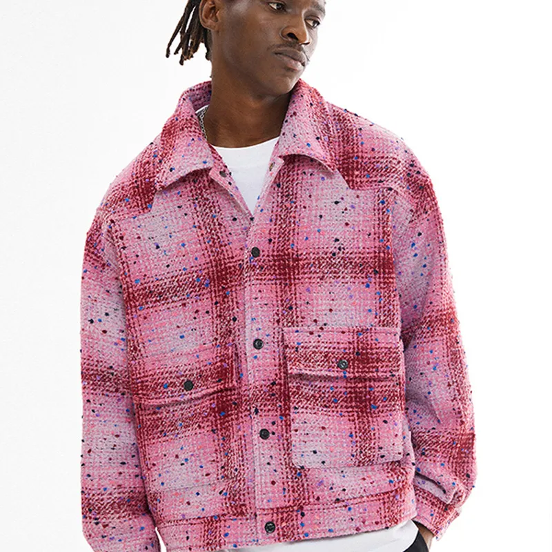 EMPTY REFERENCE Jackets Coats Unisex Pink-3