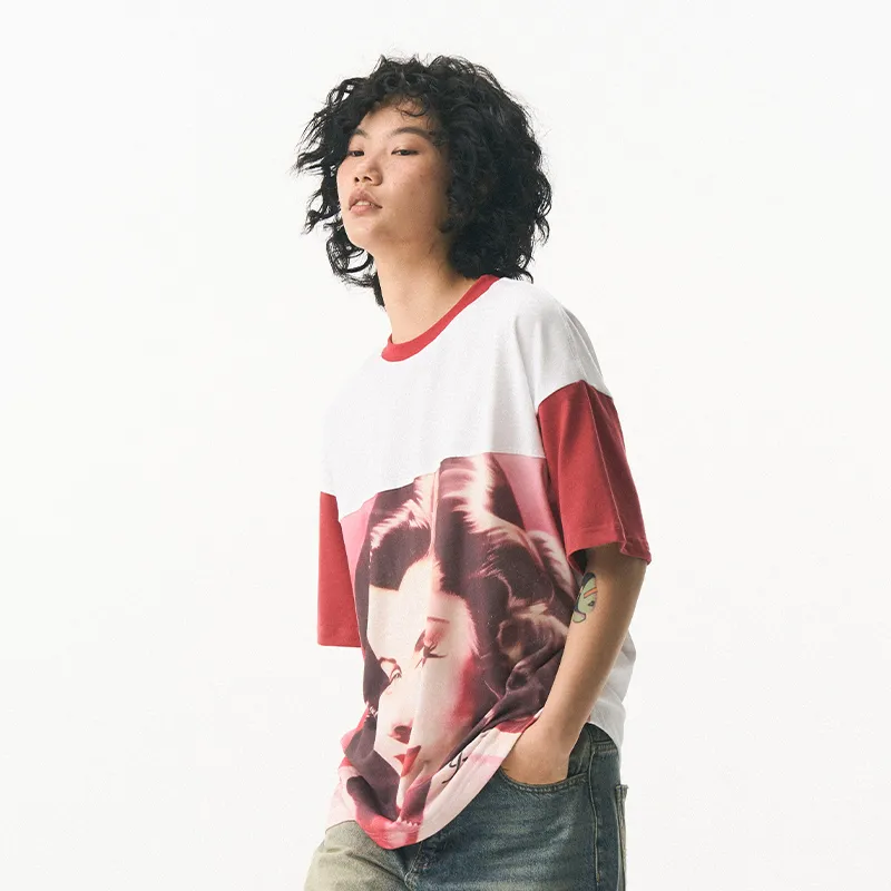 EMPTY REFERENCE x REVERSE IRONY T Shirt Unisex Red-5