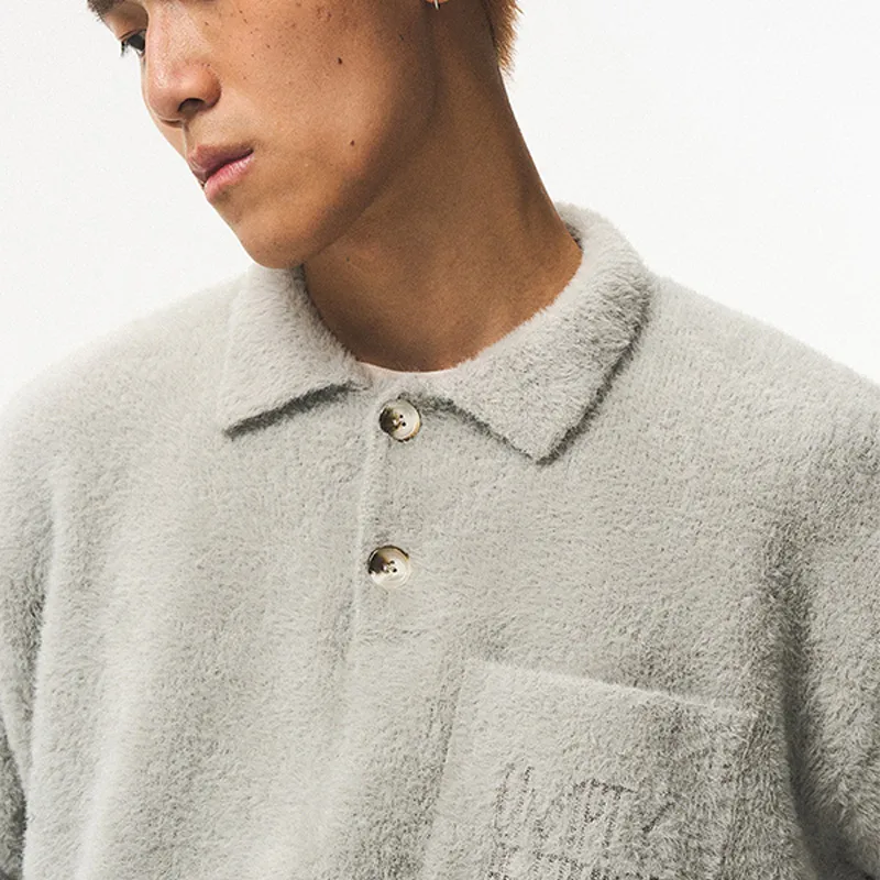 EMPTY REFERENCE Sweater Unisex Gray-3